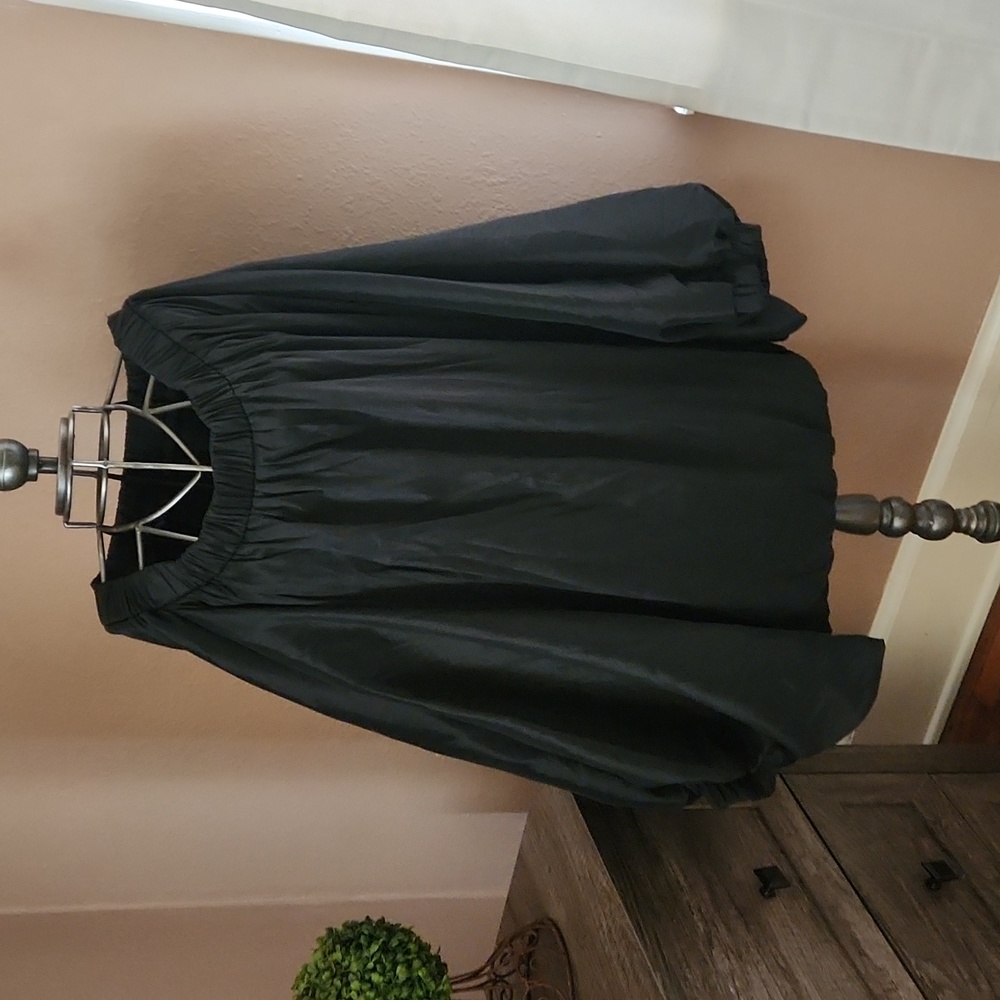 AKIRA Black Strapless Dress